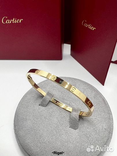 Браслет Cartier Love без вставок