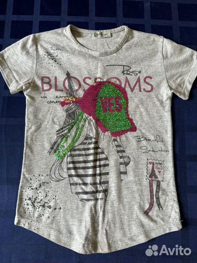 Одежда на девочку пакетом 128-134