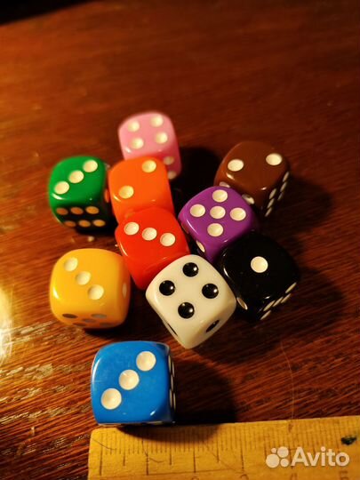 Кубики игральные кости