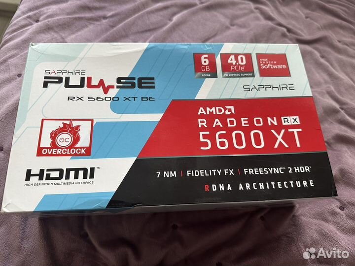 Видеокарта rx 5600 xt