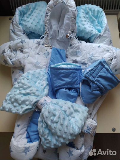 Комплект на выписку для мальчика