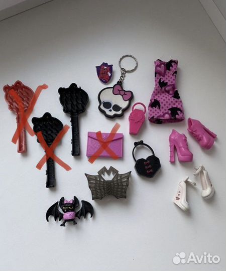 Кукольный дом и кукла Monster High (оригинал)