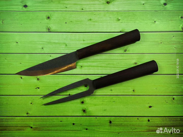 Нож и вилка для мяса