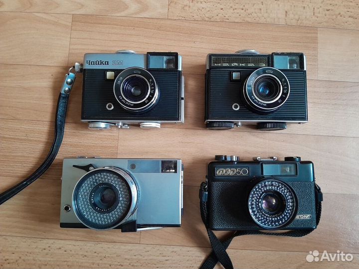 Фотоаппарат чайка 2м, 3, зоркий10,фэд 50