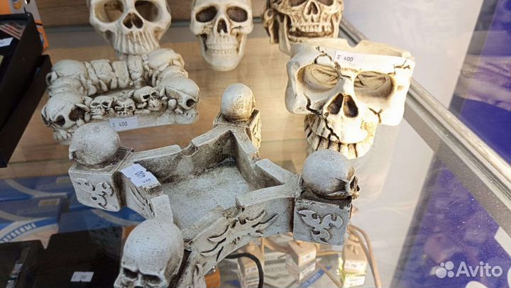 Пепельница череп