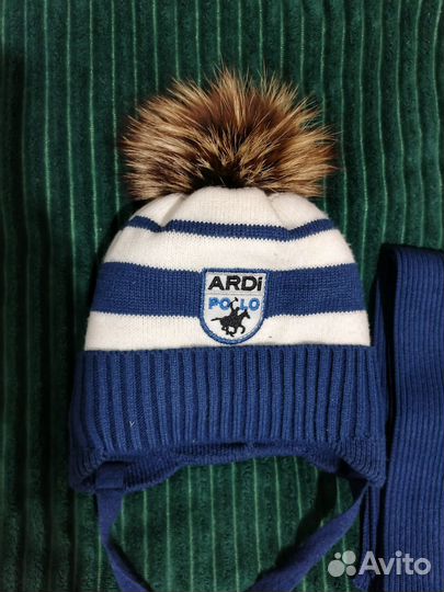 Комплект шапка и шарф