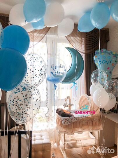 Шары на выписку