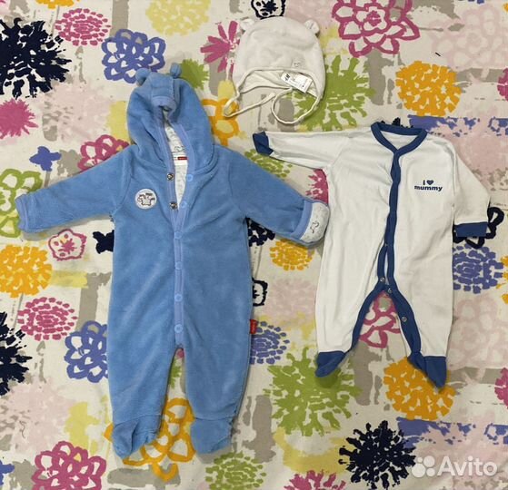 Одежда для мальчика пакетом (62-68)