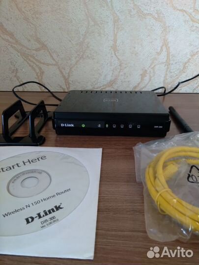 Wi-Fi роутер D-link. DiR-300