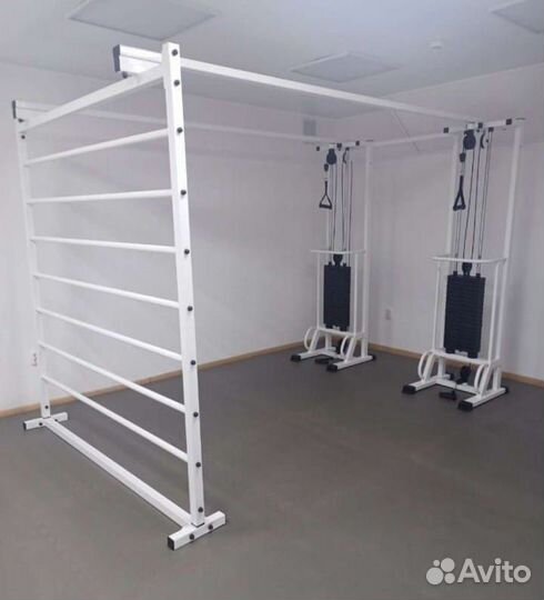 Сдвоенная рама со шведской стенкой