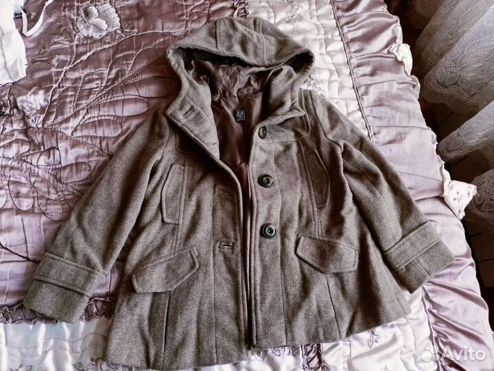 Пальто для девочки zara
