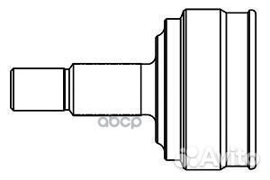 823021 шрус honda accord III/civic IV/CR-X I-II