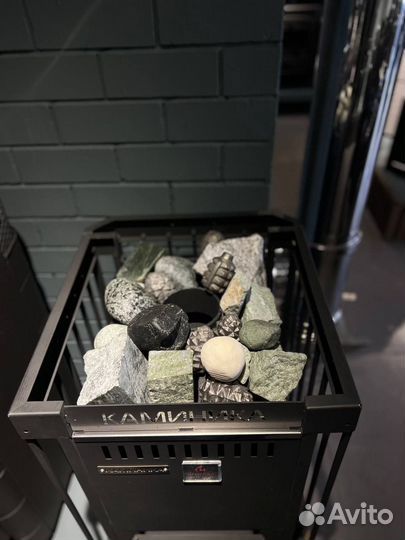 Печь для бани газо дровяная