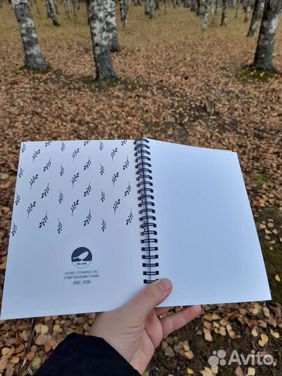 Блокноты на пружине, шишки