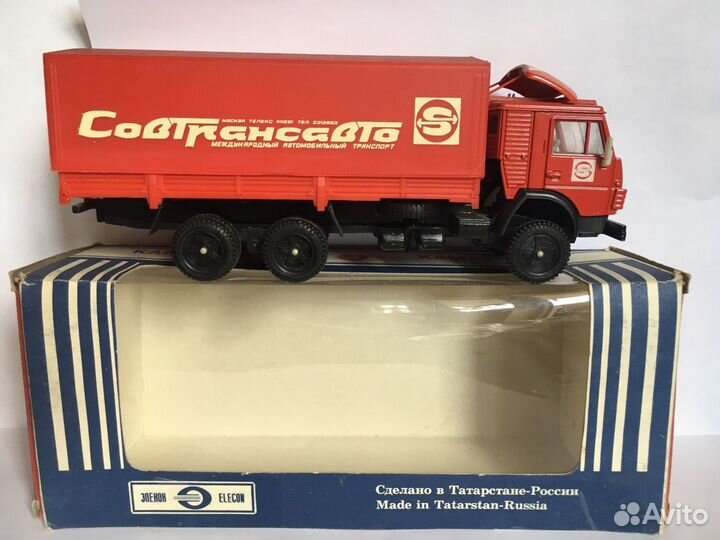 Камаз 53212 Совтрансавто. Спойлер. Коробка