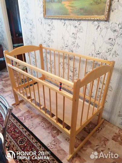 Коляска и кроватка