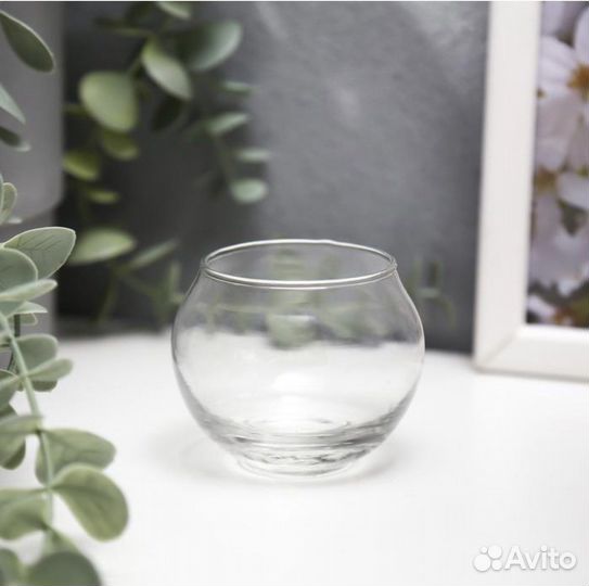 Подсвечник стекло 