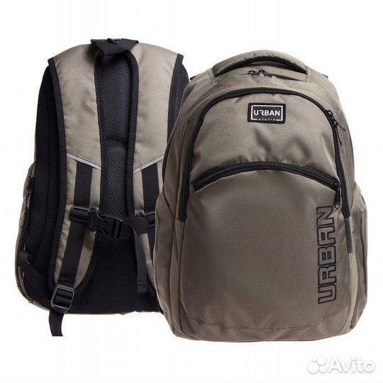 Рюкзак молодёжный, 47 х 32 х 17 см, эргономичная с