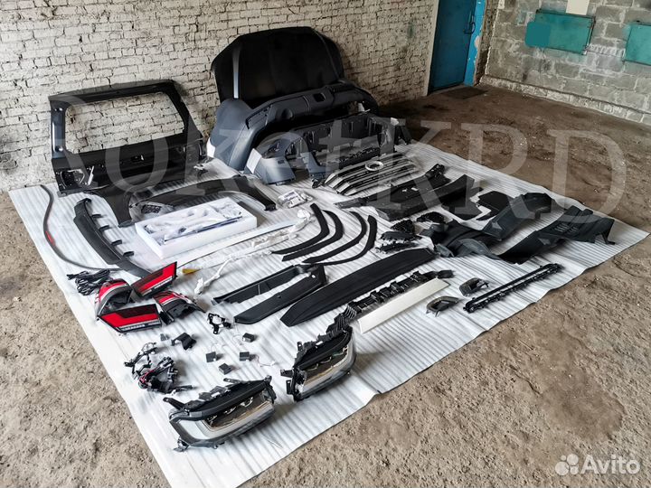 Рестайлинг Тойота Ленд Крузер 300