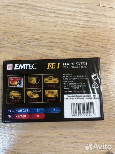 Аудиокассета Emtec Ferro Extra