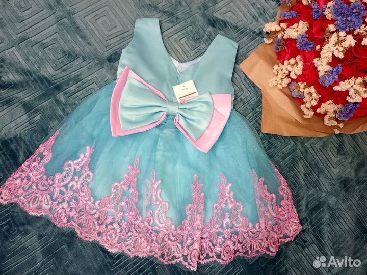 Пышное платье для девочки