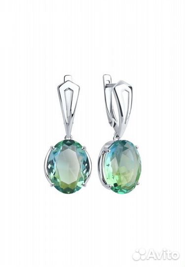 Серьги серебро новые Sokolov