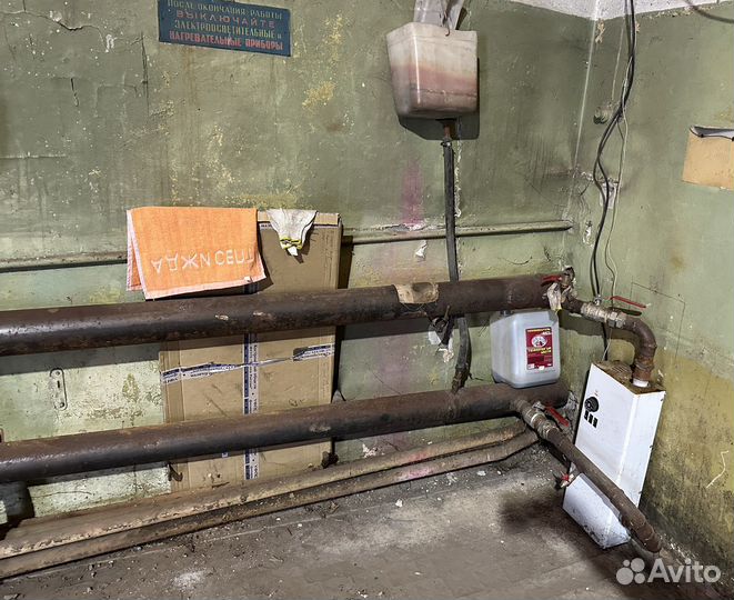 Котел 9 квт + батарея 7м