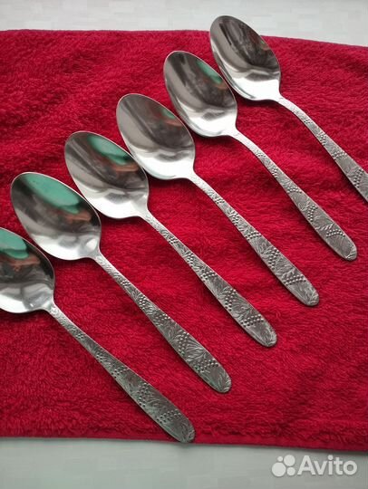 Ложка, вилки, чайные ложки