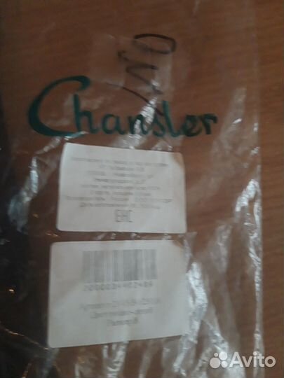 Перчатки новые кожаные женские темно-синие