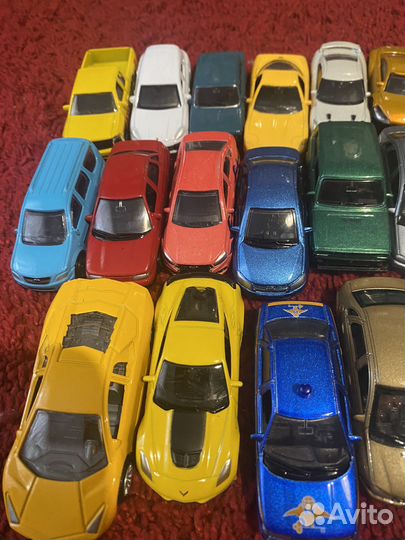 Машинки металлические пакетом