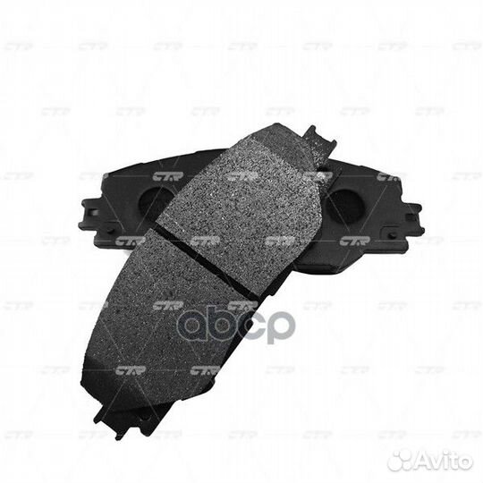 Колодки тормозные дисковые перед GK1063 CTR