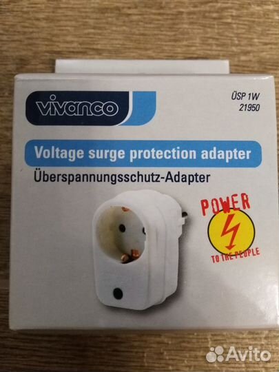 Адаптер для защиты техники от перенапряжения