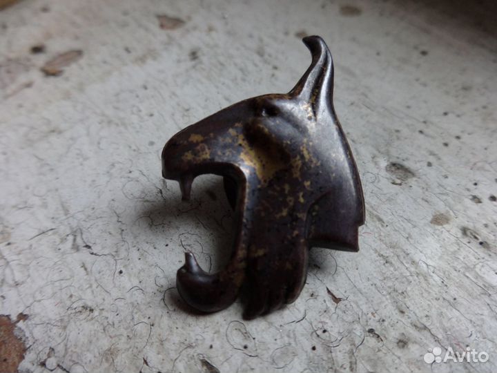 Военная старина Рысь знак 5 пех. финской дивизии