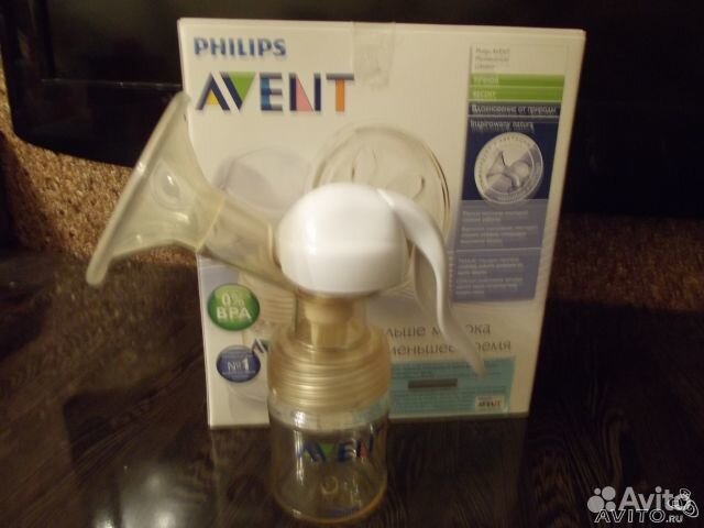 Молокоотсос philips avent ручной