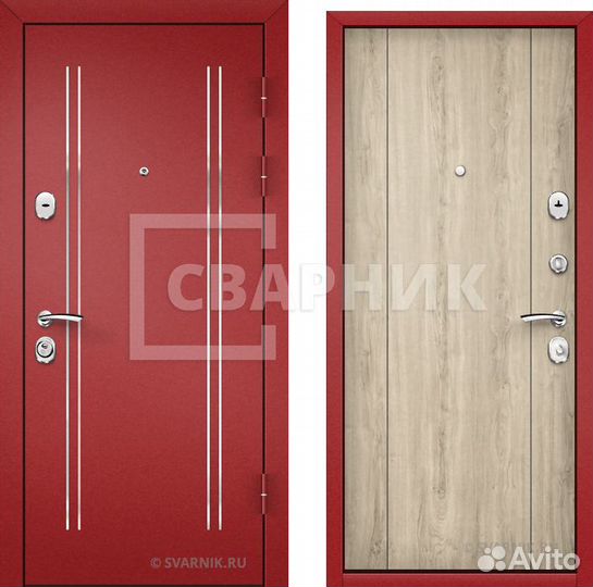 Уличная входная дверь. Установка. Замер бесплатно