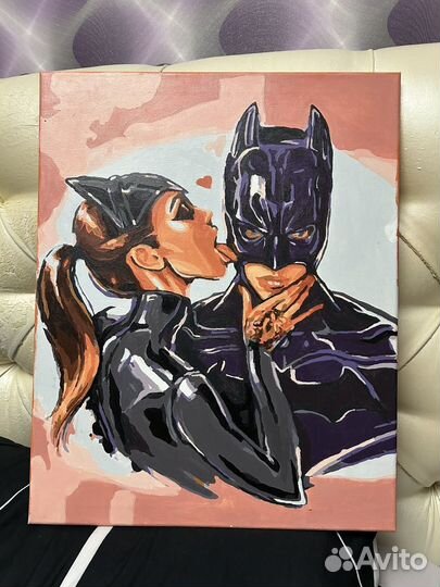 Картина по номерам готовая