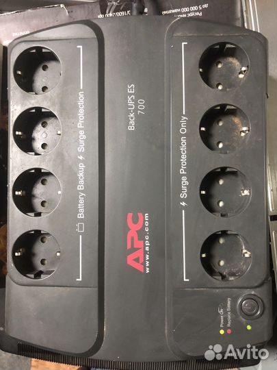 Ибп APC Back-UPS ES 700 с новой батареей