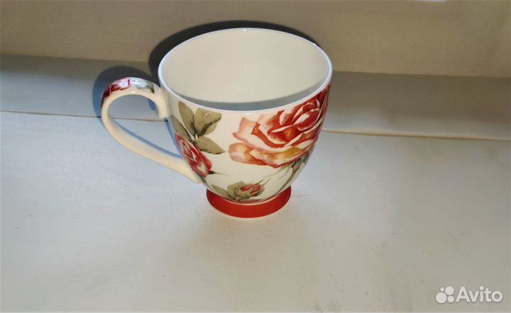 Кружка (Англия) фарфор “Роза” 0,4 л