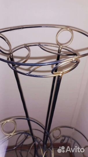 Подставка под цветы 160см металлическая