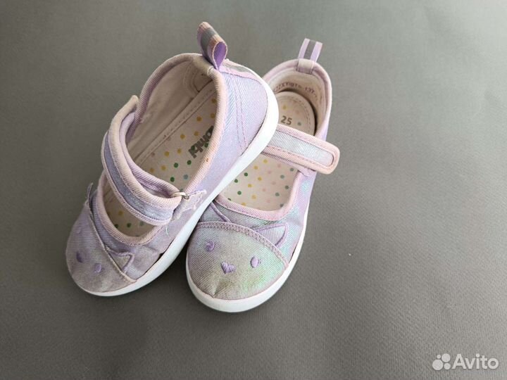 Туфли с перемычкой для девочки