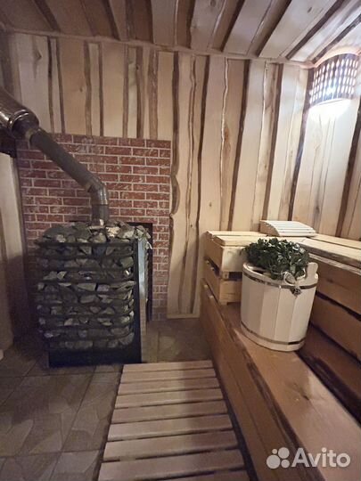 Русская баня на дровах