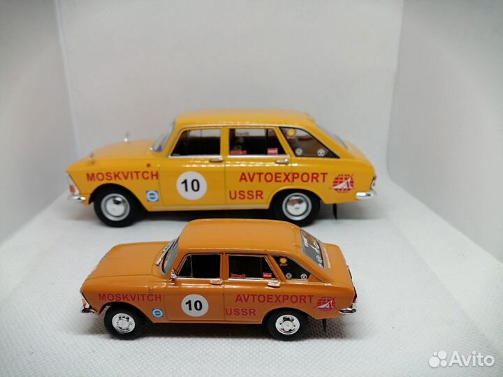 Модель Иж-2125«Комби» «иж-rally» «avtoexport» 1:24