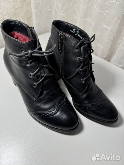 Ботильоны натуральная кожа