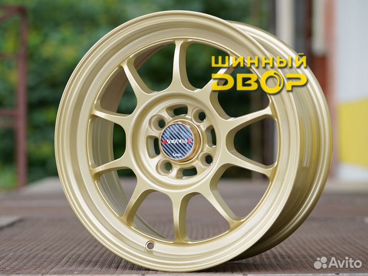 Диски Lenso Venom Gold 16 4-100 4-114,3 золотые