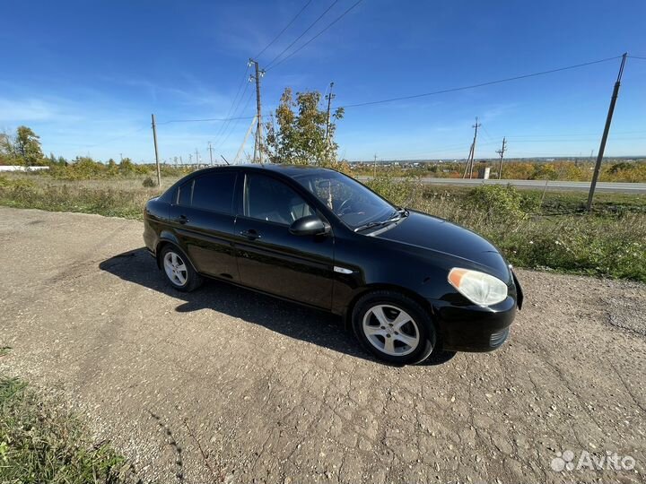 Hyundai Verna 1.4 МТ, 2008, 192 792 км
