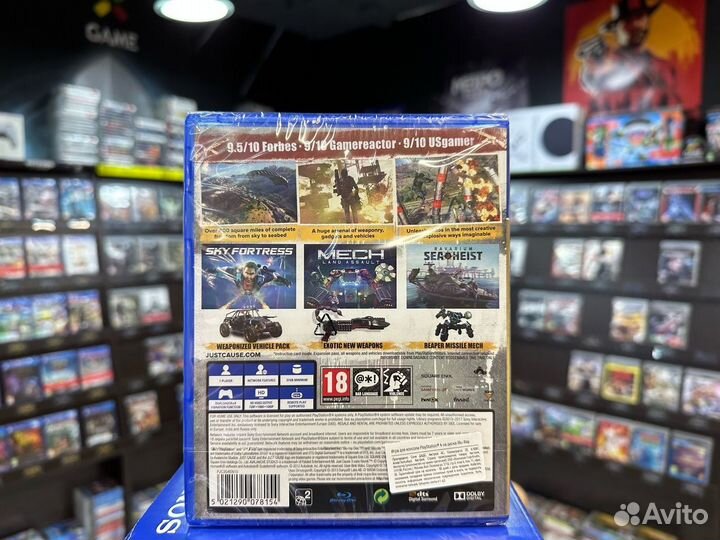 Игры для PS4: Just Cause 3 Золотое Издание (Gold E