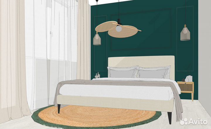 Дизайнер интерьера удаленно