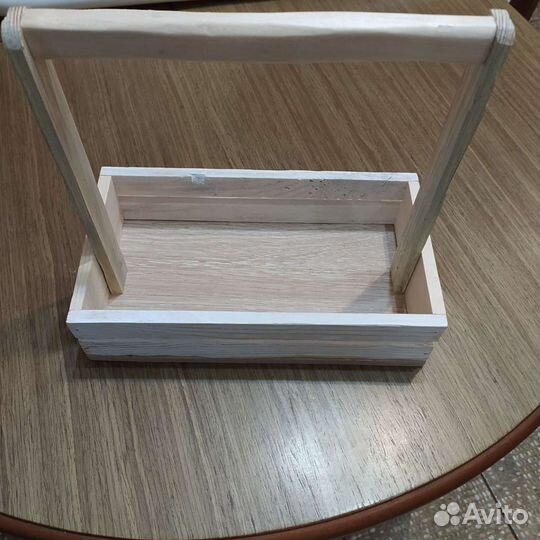 Ящик для подарка. Декор олени