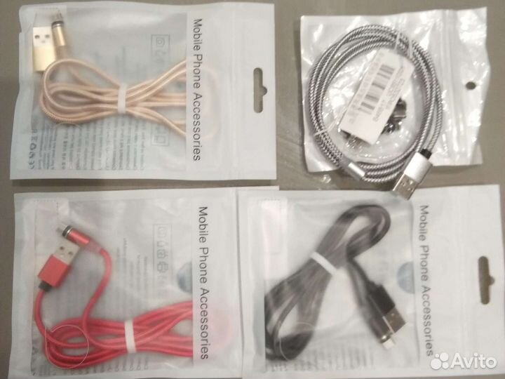 Магнитный кабель для телефонов с насадкой