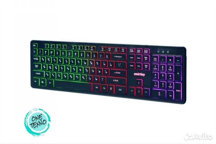 Клавиатура проводная с подсветкой Smartbuy ONE 305